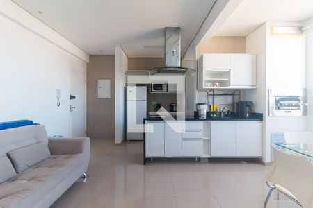 Sala/Quarto de kitnet/studio para alugar com 1 quarto, 40m² em Vila Mogilar, Mogi das Cruzes