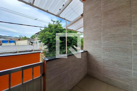 Varanda da Sala de casa à venda com 3 quartos, 80m² em Fonseca, Niterói