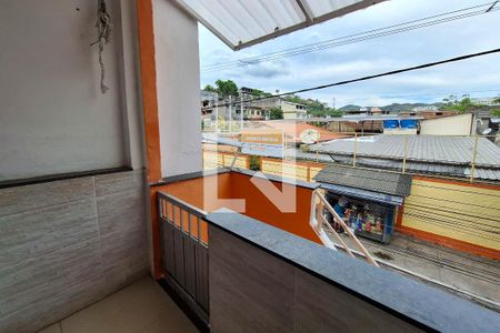 Varanda da Sala de casa à venda com 3 quartos, 80m² em Fonseca, Niterói