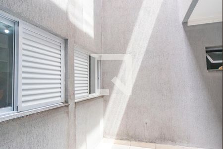 Vista da Sala de apartamento à venda com 3 quartos, 100m² em Vila Alice, Santo André