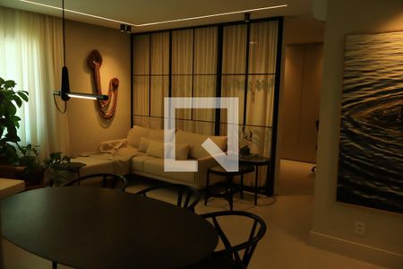 Sala de apartamento para alugar com 1 quarto, 53m² em Brotas, Salvador