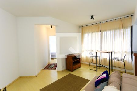 Sala de apartamento para alugar com 1 quarto, 42m² em Morumbi, São Paulo