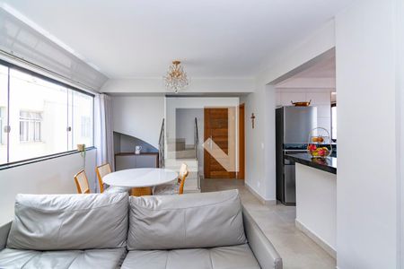 Sala de apartamento à venda com 3 quartos, 184m² em Minas Brasil, Belo Horizonte
