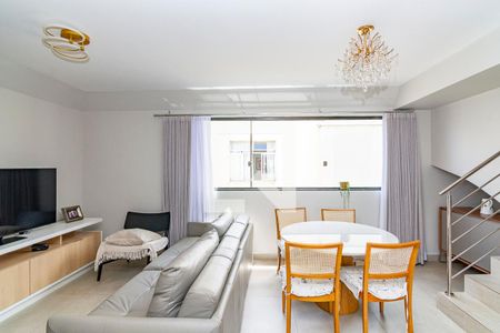 Sala de apartamento à venda com 3 quartos, 184m² em Minas Brasil, Belo Horizonte