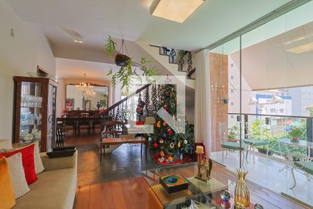 Sala 1 de apartamento para alugar com 4 quartos, 300m² em Anchieta, Belo Horizonte