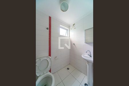 Banheiro Social de apartamento à venda com 2 quartos, 47m² em Parque Novo Oratório, Santo André