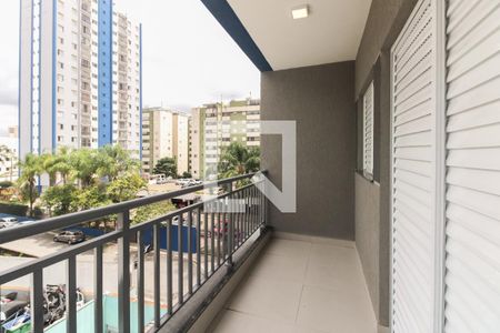 Varanda e Área de Serviço de kitnet/studio para alugar com 1 quarto, 30m² em Chácara Califórnia, São Paulo