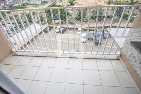 Varanda da sala de apartamento à venda com 2 quartos, 69m² em Taboão, São Bernardo do Campo