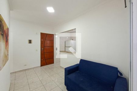Sala de apartamento para alugar com 1 quarto, 45m² em Cidade Ocian, Praia Grande
