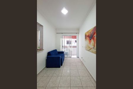 Sala de apartamento para alugar com 1 quarto, 45m² em Cidade Ocian, Praia Grande
