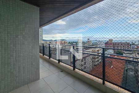 varanda de apartamento para alugar com 2 quartos, 125m² em Jardim Tres Marias, Guarujá