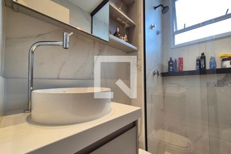 Banheiro da Suíte de apartamento para alugar com 2 quartos, 66m² em Parque Prado, Campinas