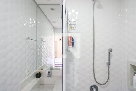 Banheiro de kitnet/studio para alugar com 1 quarto, 18m² em Santa Paula, São Caetano do Sul