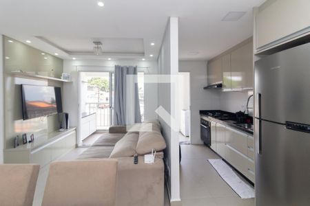 Sala de apartamento à venda com 2 quartos, 49m² em Vila Danubio Azul, São Paulo