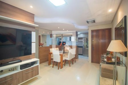 Sala de apartamento à venda com 3 quartos, 78m² em Cristal, Porto Alegre