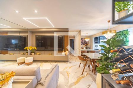 Sala de apartamento à venda com 3 quartos, 83m² em Casa Branca, Santo André