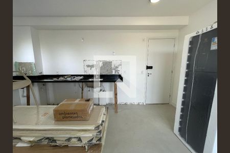 Sala/Cozinha de apartamento à venda com 2 quartos, 38m² em Jardim Trussardi, São Paulo