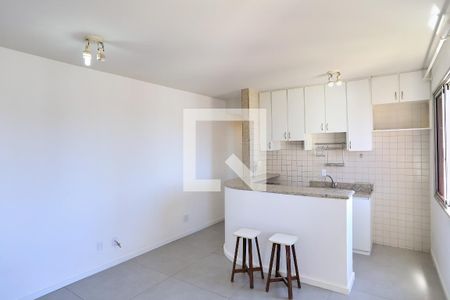 Sala/Cozinha de apartamento para alugar com 1 quarto, 52m² em Funcionários, Belo Horizonte