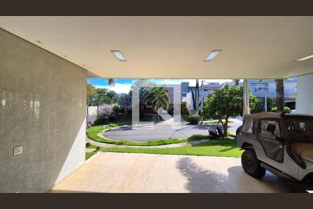 Vista do Hall de Entrada de casa de condomínio para alugar com 4 quartos, 389m² em Swiss Park, Campinas