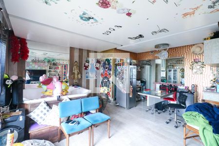 Sala de apartamento para alugar com 3 quartos, 97m² em Santa Maria, São Caetano do Sul