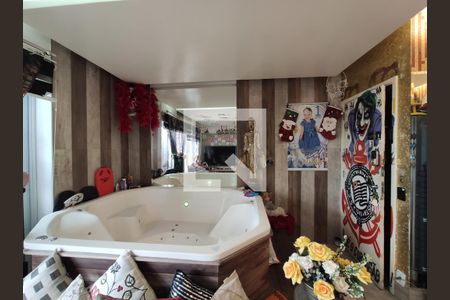 Sala de apartamento para alugar com 3 quartos, 97m² em Santa Maria, São Caetano do Sul