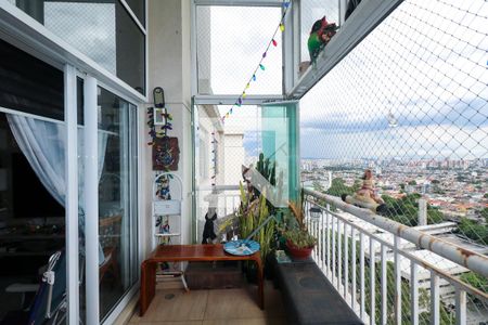 Varanda de apartamento para alugar com 3 quartos, 97m² em Santa Maria, São Caetano do Sul