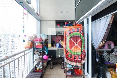 Varanda de apartamento para alugar com 3 quartos, 97m² em Santa Maria, São Caetano do Sul
