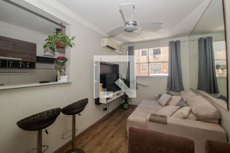 Sala de apartamento à venda com 2 quartos, 53m² em Coronel Aparicio Borges, Porto Alegre