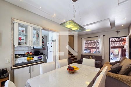 Sala de casa de condomínio à venda com 2 quartos, 90m² em Vila Jerusalem, São Bernardo do Campo