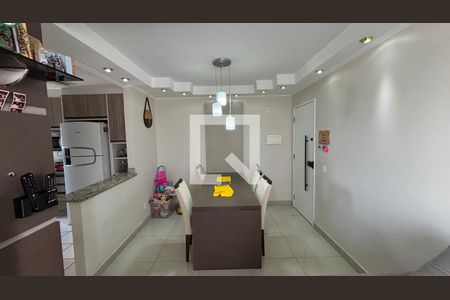 Sala - Sala de Jantar de apartamento à venda com 2 quartos, 54m² em Parque Erasmo Assunção, Santo André