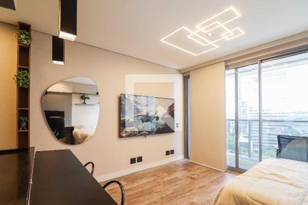 Quarto - Cozinha de apartamento à venda com 1 quarto, 38m² em Pinheiros, São Paulo