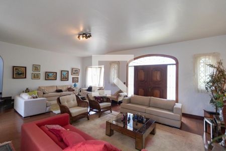 Sala de casa de condomínio para alugar com 5 quartos, 760m² em Parque Nova Campinas, Campinas