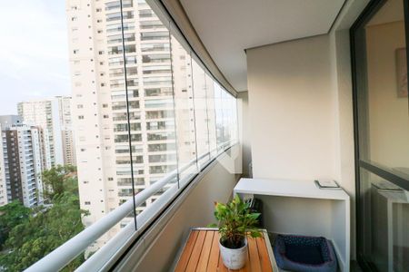 Varanda de apartamento para alugar com 1 quarto, 40m² em Cidade Monções, São Paulo