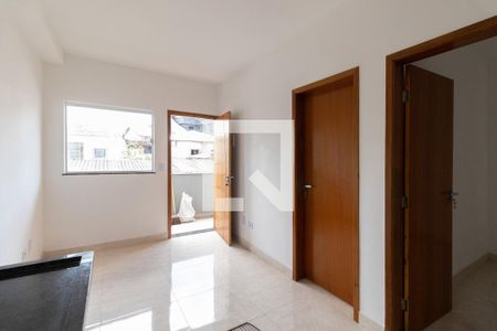 Sala e Cozinha de apartamento à venda com 2 quartos, 38m² em Vila Dalila, São Paulo