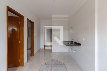 Sala e Cozinha de apartamento à venda com 2 quartos, 38m² em Vila Dalila, São Paulo