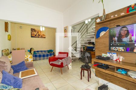 Sala de Estar de casa de condomínio à venda com 3 quartos, 90m² em Brás, São Paulo