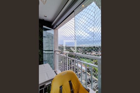 Varanda da Sala de apartamento à venda com 2 quartos, 62m² em Vila Anastácio, São Paulo