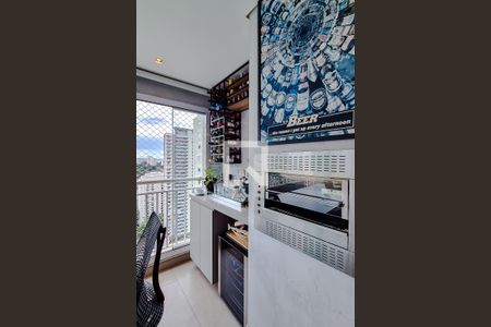 Varanda da Sala de apartamento à venda com 2 quartos, 62m² em Vila Anastácio, São Paulo