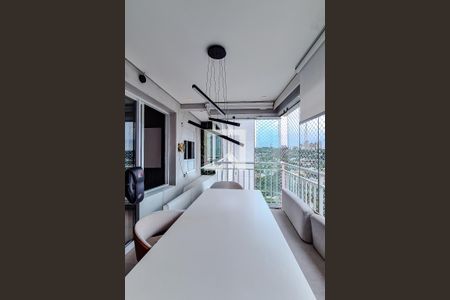 Varanda da Sala de apartamento à venda com 2 quartos, 62m² em Vila Anastácio, São Paulo