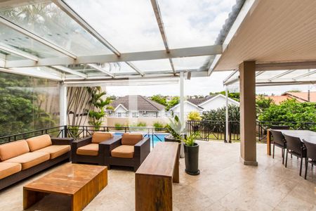 Vista da Sala de casa para alugar com 4 quartos, 460m² em Alphaville, Santana de Parnaíba