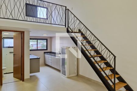 Sala de apartamento para alugar com 1 quarto, 39m² em Vila Alvinopolis, São Bernardo do Campo