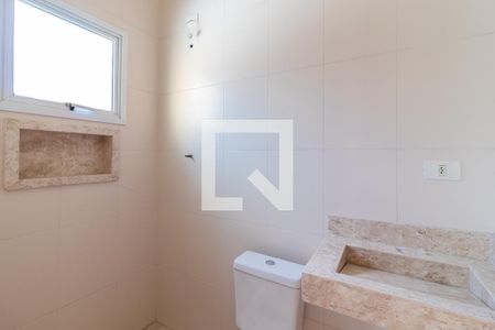 Banheiro da Suíte 1 de casa à venda com 2 quartos, 100m² em Jardim Sonia, São Paulo