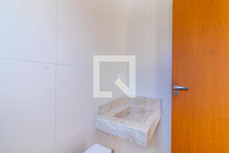 Banheiro da Suíte 1 de casa à venda com 2 quartos, 100m² em Jardim Sonia, São Paulo