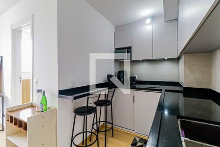 Cozinha de apartamento à venda com 2 quartos, 35m² em Jardim Peri Peri, São Paulo