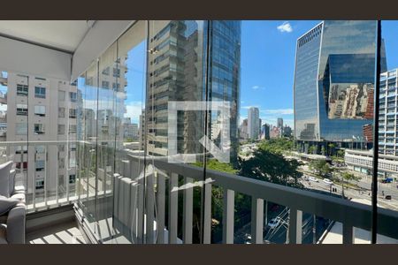 Sacada de kitnet/studio para alugar com 1 quarto, 43m² em Pinheiros, São Paulo