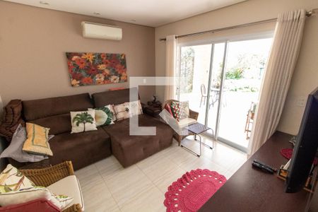 SALA DE TV de casa de condomínio à venda com 3 quartos, 414m² em Loteamento Alphaville Campinas, Campinas