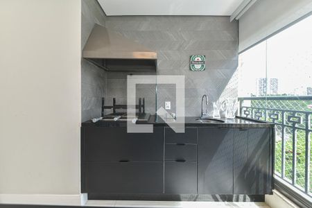 Varanda de apartamento para alugar com 3 quartos, 137m² em Chácara Santo Antônio, São Paulo