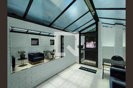 Hall de entrada de apartamento para alugar com 1 quarto, 76m² em Vila Gumercindo, São Paulo