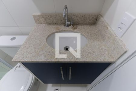 Banheiro de kitnet/studio para alugar com 1 quarto, 27m² em Tucuruvi, São Paulo