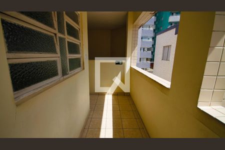 Área comum de kitnet/studio para alugar com 1 quarto, 70m² em Boqueirão, Praia Grande